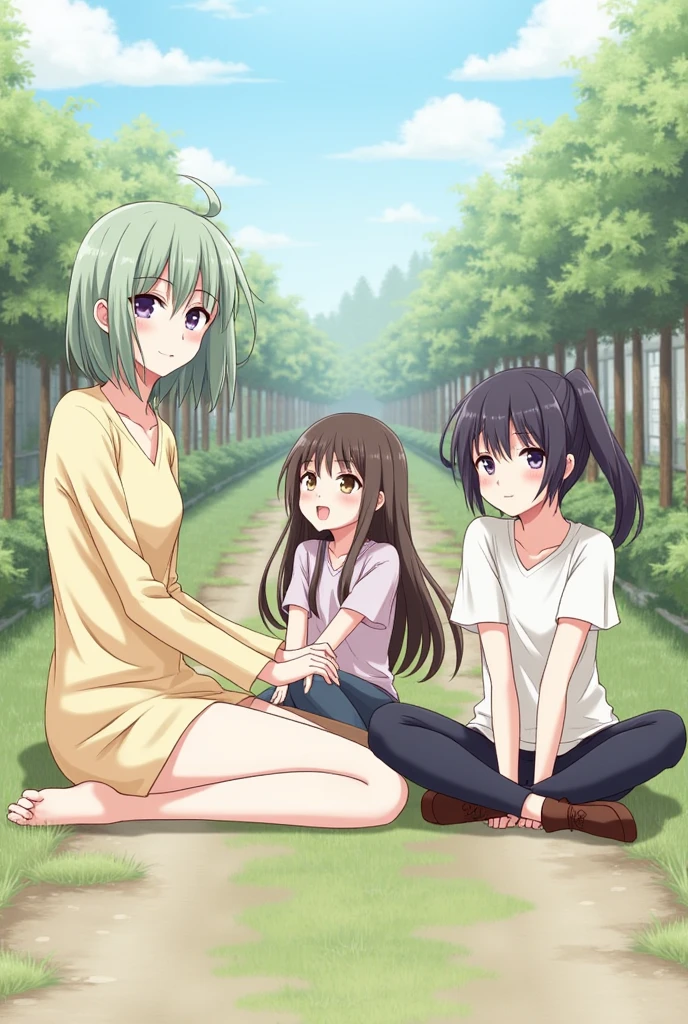 nudist girl squatting、Lots of friendly elementary school boys hugging each other、surround each other&#39;s faces、Laughter and joy、Group Selfies、In the tent、Intense shame、Leaning forward