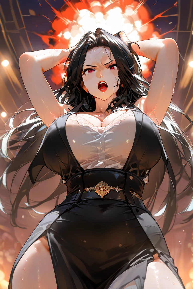​masterpiece、top-quality、realisitic、(A hyper-realistic), (illustratio), (hight resolution), (8K), (ighly detailed), (The best illustrations), (beatiful detailed eyes), (top-quality),（ A smile）、 (ultra-detailliert), (​masterpiece), (wall-paper), (Detailed face) 、Lightly open your mouth、put out the tongue、A smile,（Armpit）,（ A smile）,Plump,solo,Luxury bedroom、（Wearing a silk plunged open shirt）, full of sweat, japanes, (camel's toe)、（big huge breast）、Big Tits、Simple living room, well-groomed white teeth、Ultimate Beauty、full of sweat、cleavage of the breast、Navel、Armpit、Beautiful and beautiful female hands、Brown eyebrows、Seductive look、Beautiful Kubire、sexy panties、Angel Lip、mekosji、teens girl、Armpit、length hair、s ass、Perfect fingers、abdominals、Very ridiculous、Lightly open your mouth、profetional lighting、Empty room、tre anatomically correct、((Front shot))、