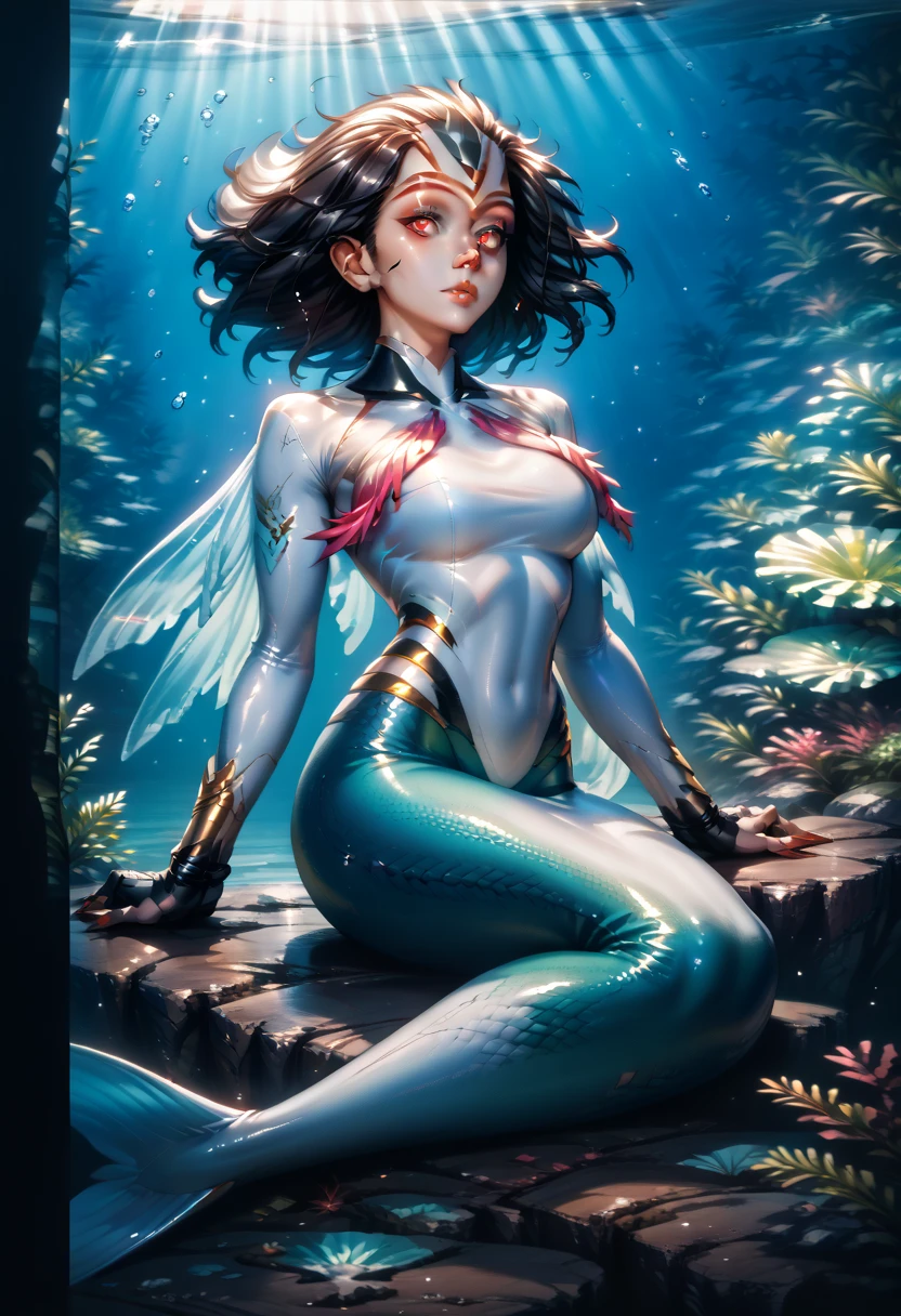 Masterpiece, best quality, 16k resolution, NVIDIA RTX Ray Tracing technology, Create a 4K resolution, ultra-realistic, and extremely detailed artwork, award winning, retina, soft light, sharp focus.(hyper-realistic:1.4), (full body:1.5), (Very deep background:1.9)、(Fractal Art:1.9)、(Farbe:1.1)、(florals:1.3)、(Zentangle:1.2), (Abstract background:1.9), (Many colors:1.4), (factor:1.5), (((solo)))
EPsmSailorMercury, sailor mercury, blue hair, blue short hair, NSFW, (NAKED BREASTS:1.5), (HAIRY PUSSY, PUBIC HAIR), ((BREASTS SUPPRESS:1.5)), big breasts, slim body, slender, slim waist,
smile, barefoot, sexy, Sexy, smooth perfect skin, smooth_skin
water, night, splash, Beautiful、(red blush)、Sexy
FULL BODY SHOT, ultra wide angle, textured skin, face detail, clean skin, perfect hands, perfect anatomy, anatomically correct