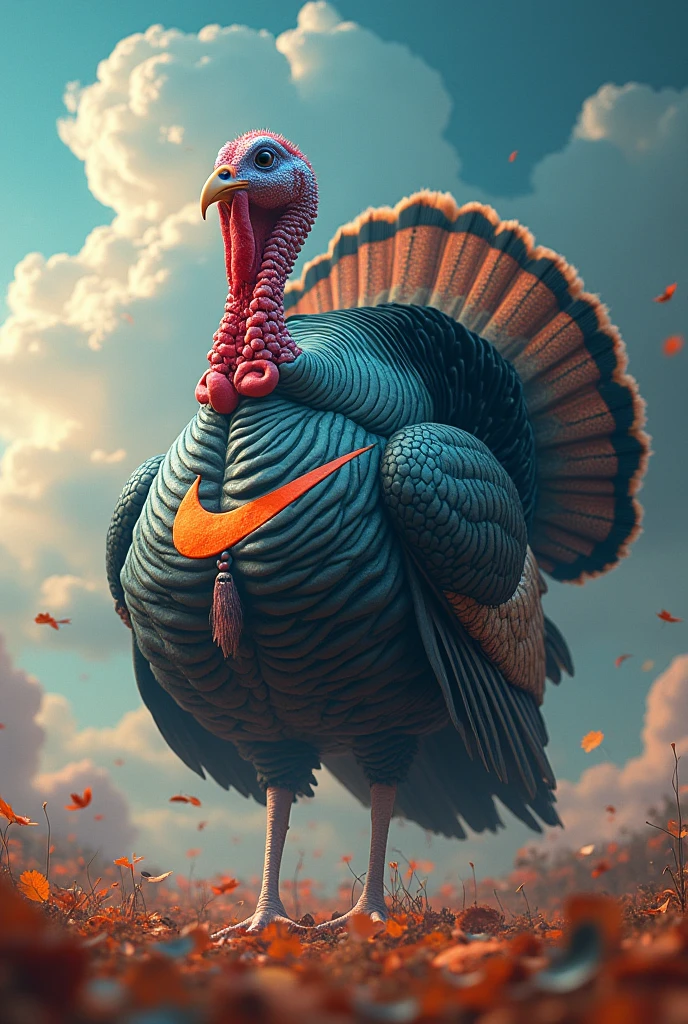 Let there be turkey and nike logo