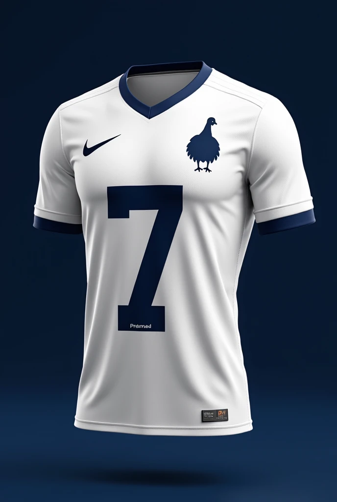 black france shirt (galo) with blue red and white details