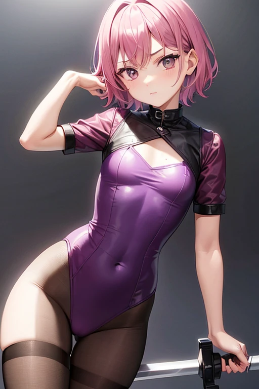Hinata in short, tight clothes  