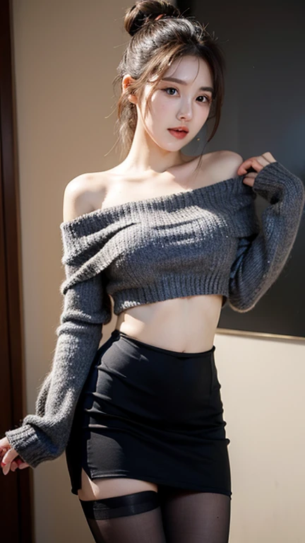 masterpiece, Highest quality, Absurd, indoor, window, One girl, Long Hair, Gray Hair, blue eyes, Hair between the eyes, Small to medium chest, nude, (One boy), Suggested gender, (Heterosexual:1.1), Cowgirl, Straddle, Top girl, From below, (blush:1.3), (Sweat),  View your viewers, smile, Open your mouth, Drooling, Sky blue panties, Ribbon Panties, Pulling on panties, night, (full moon:1.3), Outdoor, dark, Backlight, Dramatic lighting