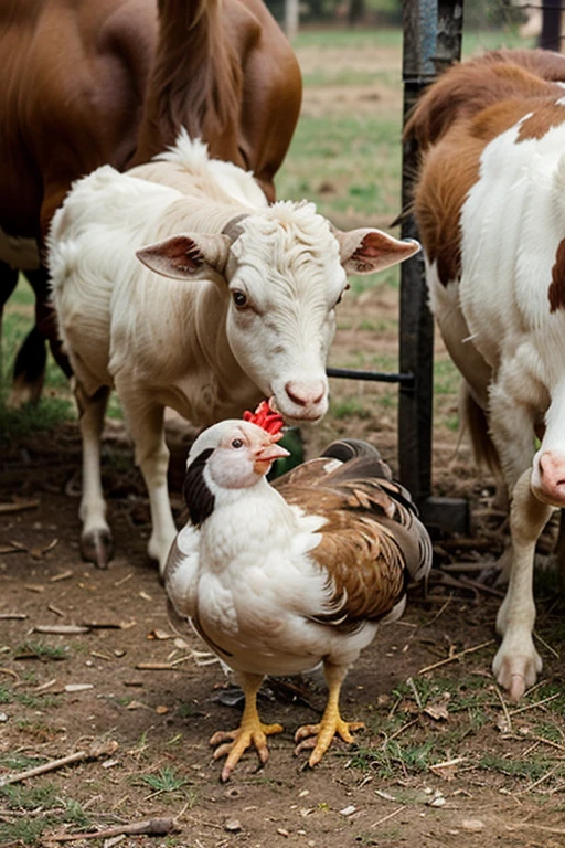 Create an image of cows from Eggs.