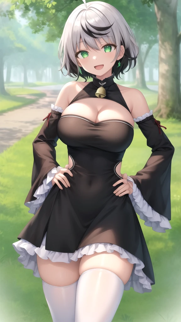 Medium breasts, she is beautiful ((beautiful and cute, 35 years old)), ((natural punk style straight black hair, voluminous symmetrical bangs)), double eyelids, light yellow eyes, detailed eyes, hyper detailed, light eye effect , detailed iris, with incredible breasts and perfect waist, and an extremely sensual body, ((fantasy style black blouse, stylish and cool long skirt, medieval style)), ((round breasts))), beautiful heavy makeup, cleavage, ( (masterpiece, hyper realistic, hyper detailed, best quality, 16k, light and shadow effect on skin, vivid colors)), eyeliner, passionate expression, perfect pink lips, innocent and sexy face, she is sassy, ​​smiling (( skin with light and shadow), beautifully seductive, ((she is beautiful)), elegant pose, flirting with the viewer, in variable sensual pose, in the apple plantation field, beautifully seductive ((middle side))


