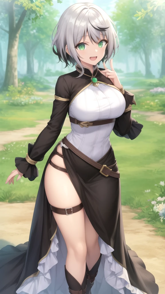 Panty shot,Upskirt,Sitting,nail ,Cape ,Adventurer's Costume ,((white lace panties)),Argo the rat,,((Tabletop, highest quality, High resolution, Extremely detailed 8K, Beautiful girl with a slender body, Ultra HD, Super detailed, Anime Screen Capture:1.3, Anime Color:1.2)), Argo, Sword Art Online, (Beautifully detailed face, Beautiful fine details, Beautiful detail body), Dressed, whole body, Front Camera Work:1.5, Sweat, (sunlight), garden, (Thick outline, Beautiful contours, Black outline),