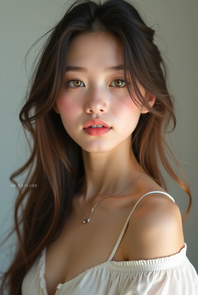 Super beautiful lovely, high end style, pale skin, Aesthetics, sadness, beauty, endless longing, glosy --ar 4:5 --style raw