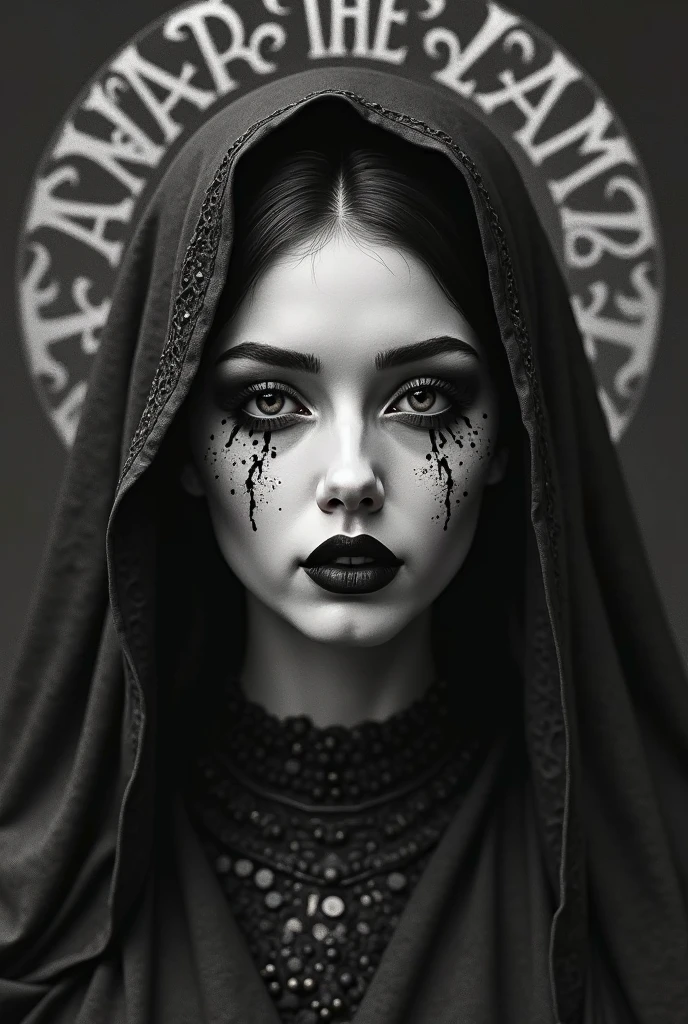 A very pal humanoid character, aux yeux rouges, It is called (The Witch of Englewood), Elle est folle, Noix, horreur, Elle est effrayante, Elle est effrayante, Valeur de choc, very diabolical, Elle est maigre, evoke, Peur, Terreur, terreur, pourrir, disgust, elle est psychopathe, Sombre, Exceptionnellement mince, mince, Scraggly, emaciated, tordu, effrayant, Malade, background dark, Blanc long_robe, gore, sanglant_mains, seulement, Gros plan, (messy_long_Sombre_cheveux), dent, Mauvais yeux, les yeux brillants, fire in the background, (She wears a very dirty old torn_blanc_robe), psychopathe