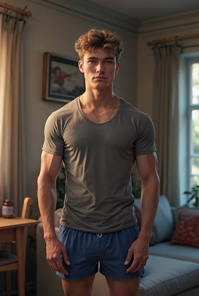 The penis of a 16 year old boy