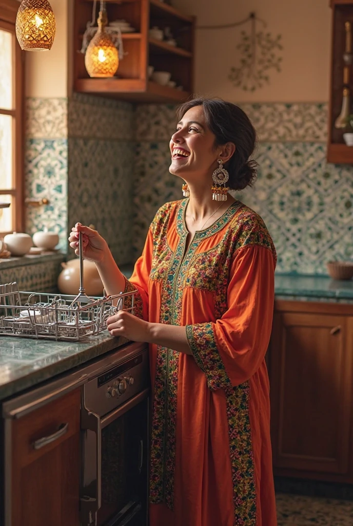 there is a woman standing on a chair holding a perfume, full length portrait holding bottle, holding a bottle of arak, full body shot shot, gorgeous lady, powder Nándor Katona, carrying a bottle of perfume, by Benjamin Marra, stunning woman, by Emerson Silva, por Siona Shimshi, por Romain Brook, photo on iphone