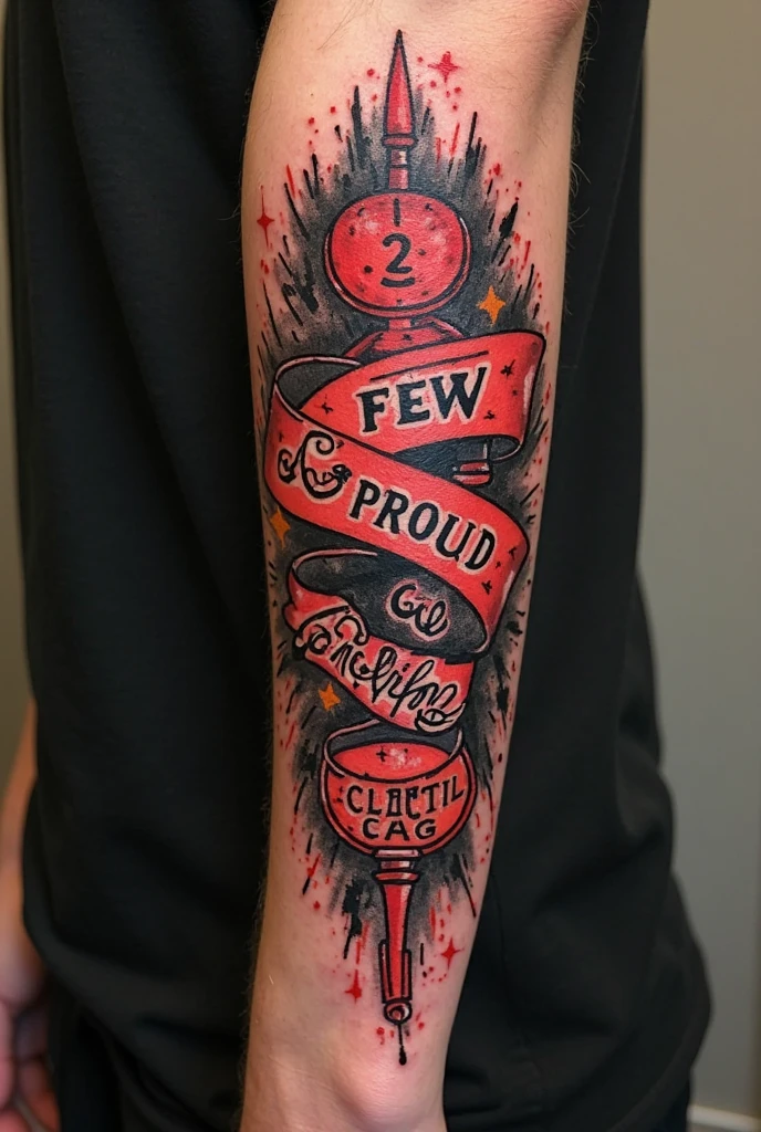Simplified tattoo with the number 219 in a style with mechanics with speed effect 