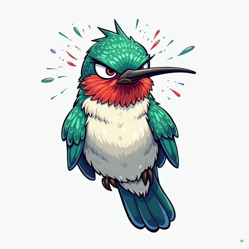 Giribird,Red mouth,Green feathers,adolable,cartoonish style,Cartoon concept art,The bird,Nice birds --auto