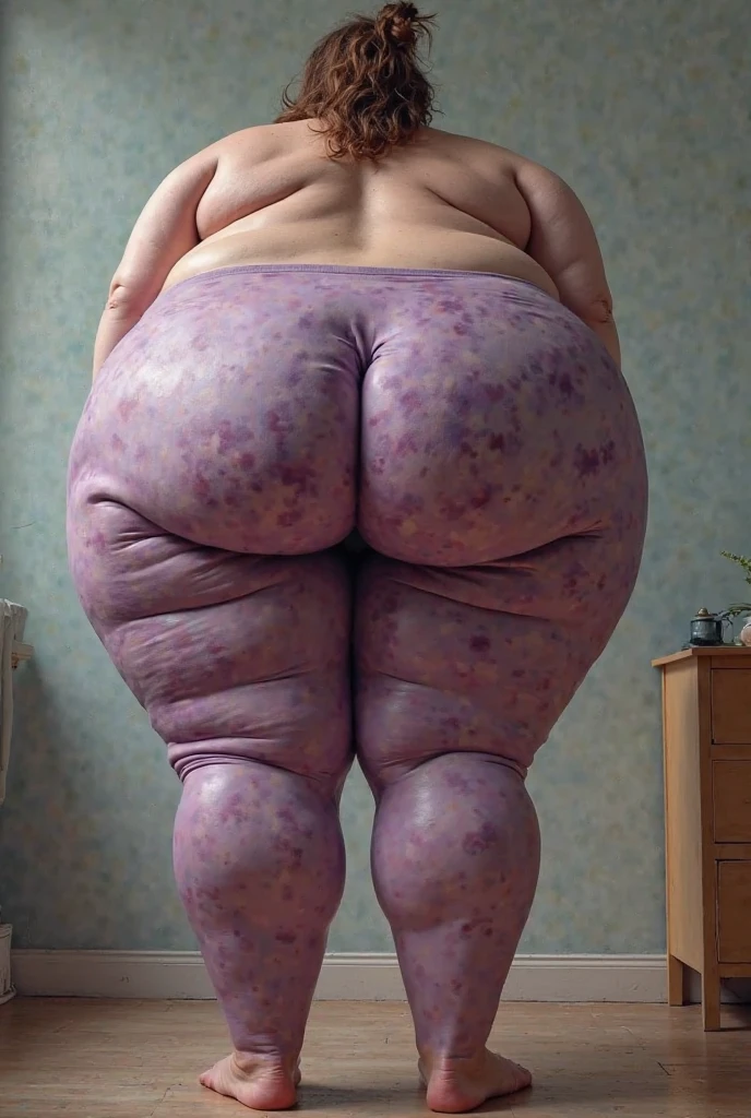 Elderly sexy mature teacher priyanka_maheswaran with gigantic wide booty, insanely inflated hips,very thick thighs,largest haunches , cellulite ,lingerie, twerking sexually in front row of classroom of young adult male students ,back view