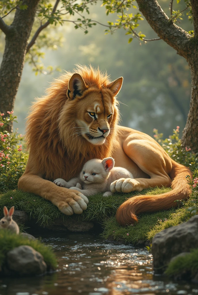 lioness dies giving birth to her cub --auto