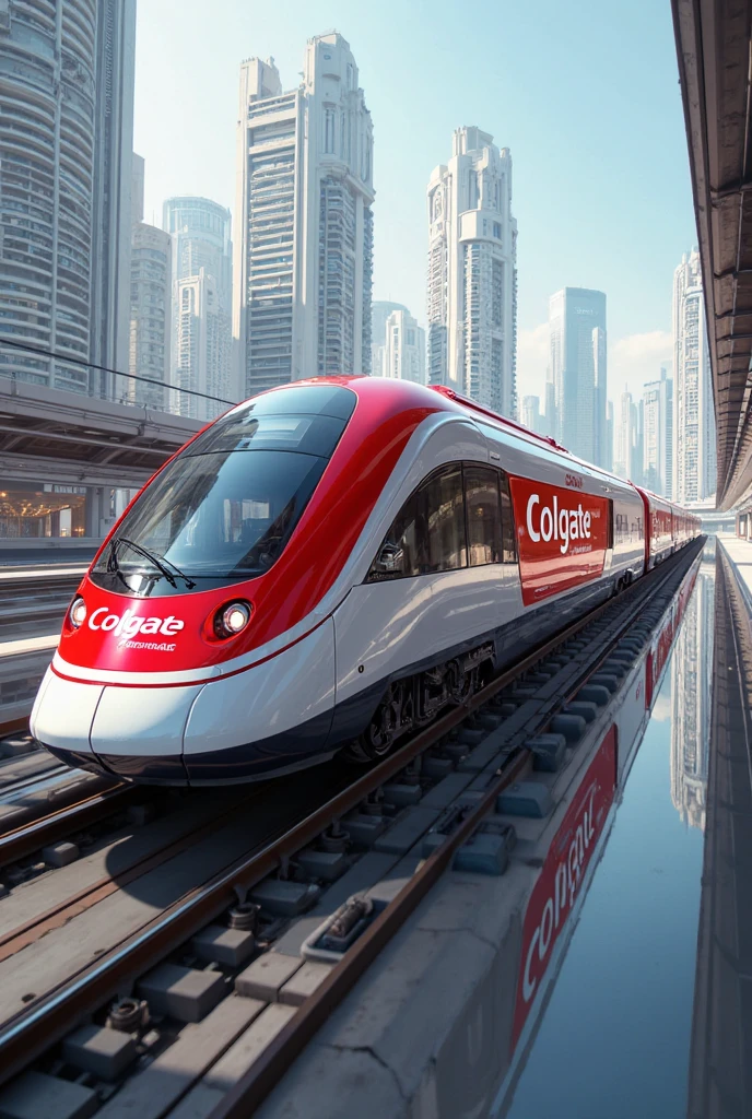 Toothpaste Box Train Create a futuristic train in the shape of Colgate toothpaste with the ...