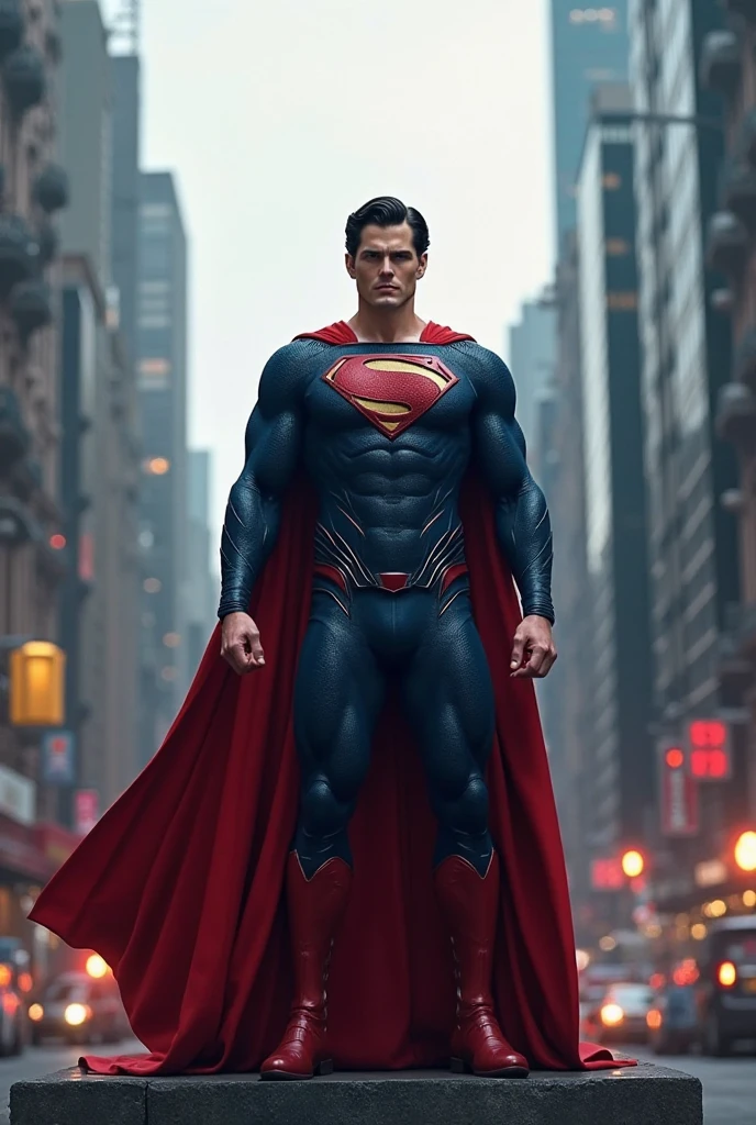 super man , not muscular