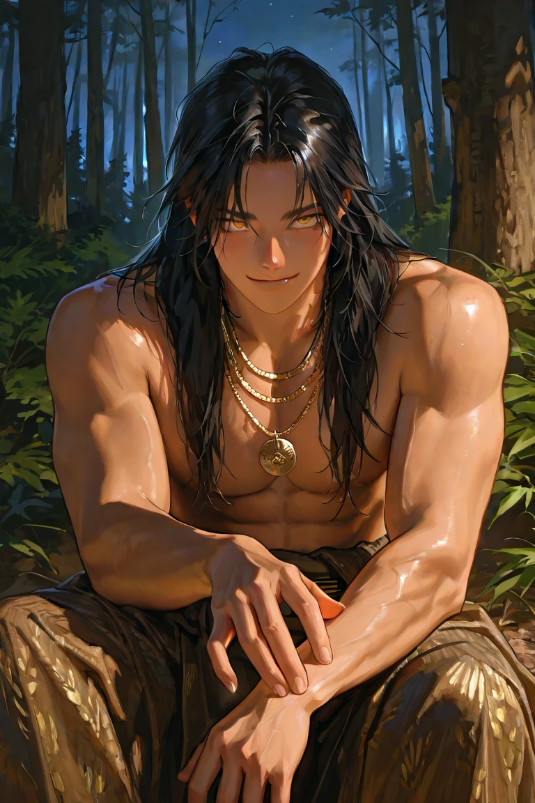 Tarzan naked hairy hairy chest