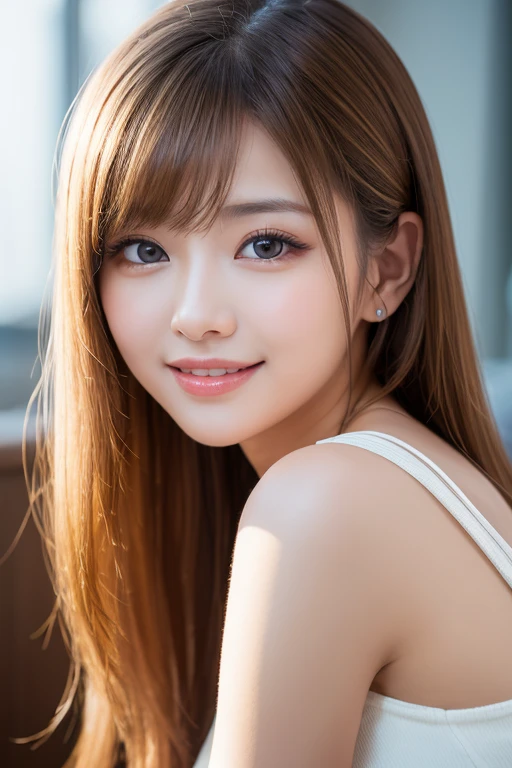 masterpiece, top quality, 8K, absurd, (top:1.4), beautiful girl, pretty face, looking at viewer, smiling, ultra realistic, high resolution, bunny girl, chibi character, pink feminine dress, woman with long hair, library, masterpiece, top quality, ultra detailed, super detailed, 4K, 8K, ((clearly drawn face ), (beautiful detailed eyes, super detailed skin))