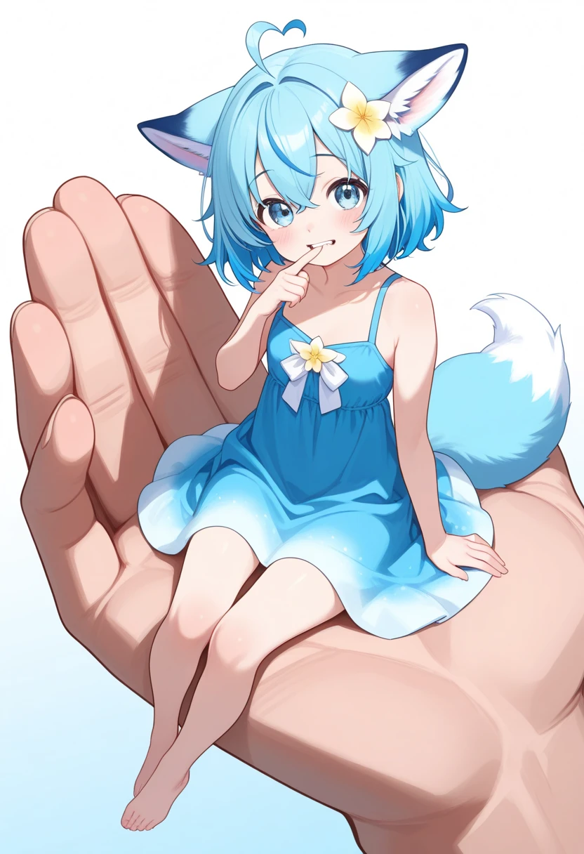 (superflat, flat shading, flat colors:1.1), (magazine cover), , , white crop top, children's print panties, from behind, holding a big plush toy, smile, volumetric lighting, soft light, bright, colorful, watercolor