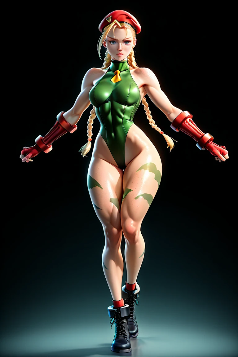 (Adam hughes style), (Frank Cho Style), (Bruce Timm style), (jill of the jungle), (Soap-Committee on ArtStation art style), full body view, full shot, front view, back view, character design, character sheet, jungle woman, beautiful hair, green eyes, strong highlights, sharp outlines, sharp shadows, 8k, high quality, solid white background, (cell shading), queen of the jungle, perfect body curve, green bikini, full character sheet, full body, multiple poses and expression on white background, nsfw, (comic book art style)