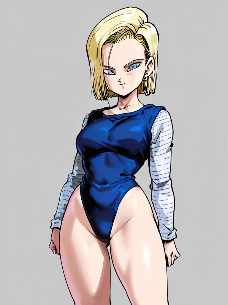 source_anime, score_9, score_8_up, score_7_up, anime screencap,
detailed face, retro artstyle, 1990s \(style\), android 18, classic look, 1girl, solo, looking at viewer, short hair, blue eyes, blonde hair, collarbone, crouching, spreading legs, ashamed, denim skirt, ((bedroom), ((panties)), ((bra)), thick thighs