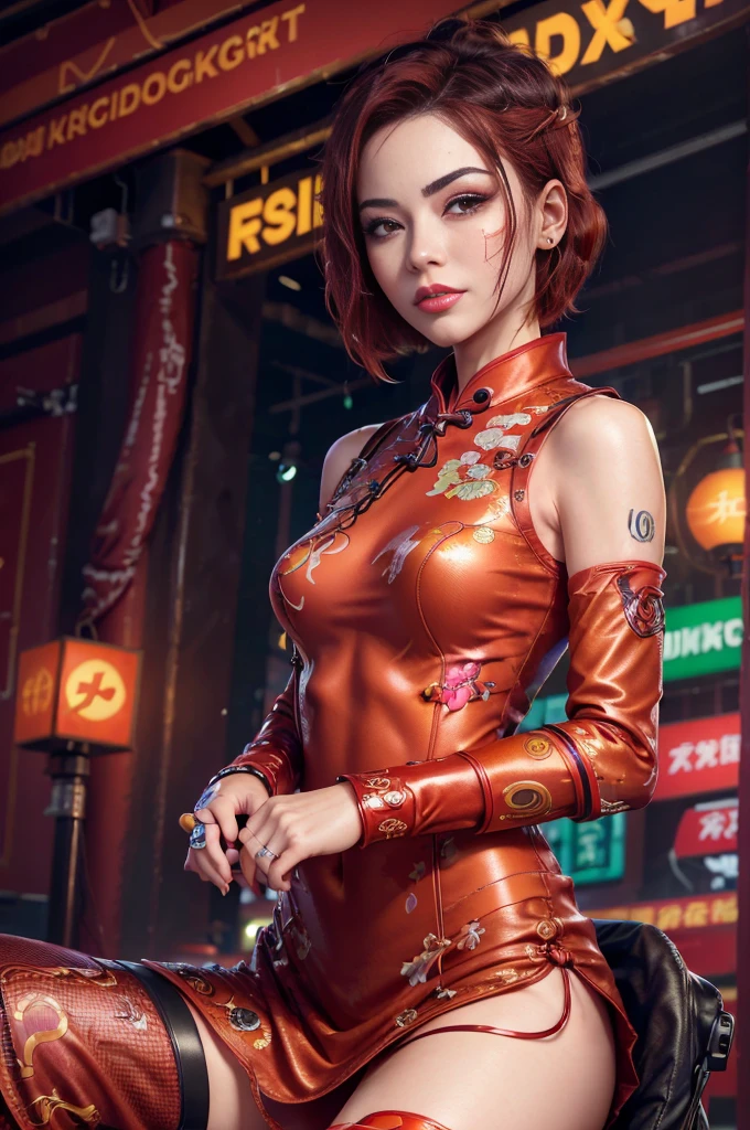 (8k, RAW photo, best quality, masterpiece: 1.2), (realistic, photo-realistic: 1.4) beautiful mature Chinese girl, (extra long curly pink hair), slim body, full face portrait, in a deep neckline highly detailed sexy futuristic cyberpunk dress made of circuit boards, cyberpunk megacity environment, neon lights, skyscrapers, street vendors, photorealistic, photo, masterpiece, realistic, realism, photorealism, high contrast, photorealistic digital art trend in Artstation 8k HD high definition detailed realistic, detailed, skin texture, hyper detailed, realistic skin texture, armor, best quality, ultra high res, (photorealistic: 1.4), , high resolution, detailed, raw photo, sharp re, by lee jeffries nikon d850 film stock photography 4 kodak portra 400 camera f1.6 lens rich colors realistic texture dramatic lighting unrealengine trend in artstation cinestill 800