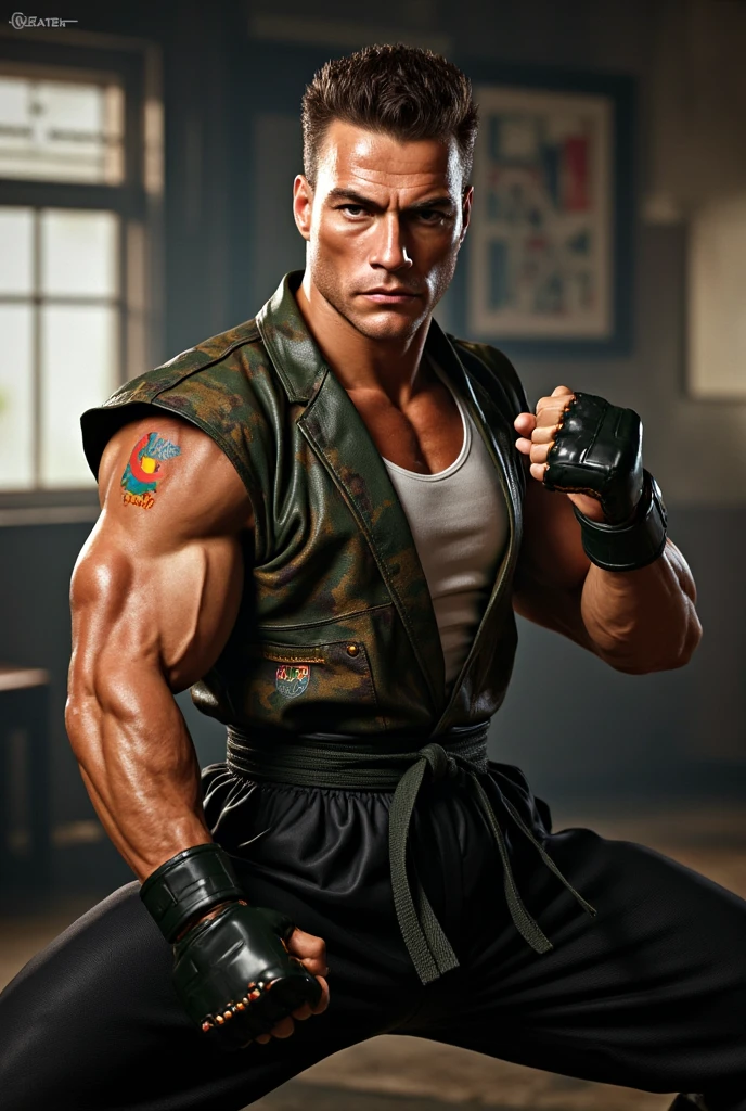 Yanukovych, Yanukudza, Yakuza, muscles, irezumi tattoo, dragon tattoo, white pants, crime scene, blood, dead people on background, Yakuza Yanukuka, money, blood money, standing, menacing, Yanukovych killed people with bare hands, blood on knuckles, Japanese tattoo, Ukrainian Yakuza,