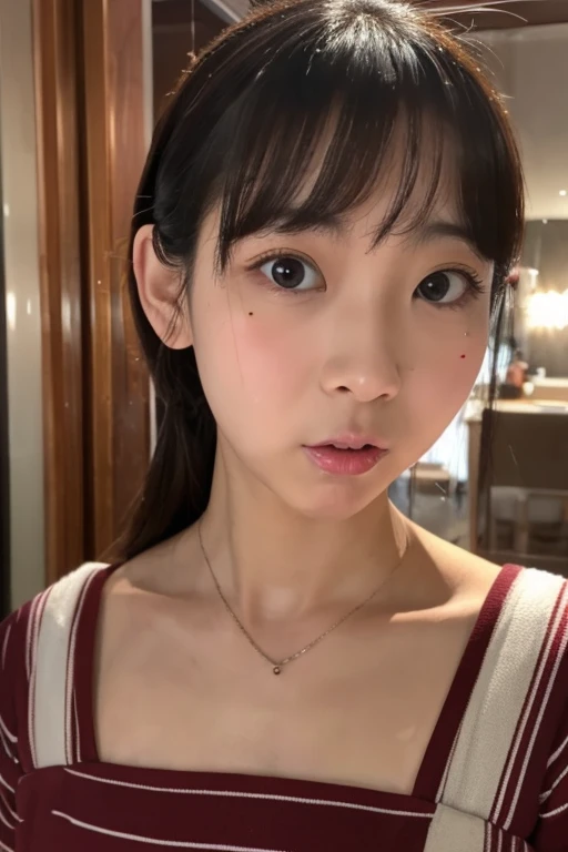 close up shot, master-piece, top-quality, raw picture, real light、unbelievably ridiculous., A Beautiful Girl, Bob、Wild Brest, pink lace bra、slight smile、Raise your hands because the sun is dazzling..、lawn、deep depth of field, high-res, ultra-detail, finely detail, ighly Details, very detailed eyes and face, sharp pupils, crisp focus, Cinematic lighting, , genitalia, nipple, young girl, Visible nipples, Take off your clothes., Sexual arousal, Red face