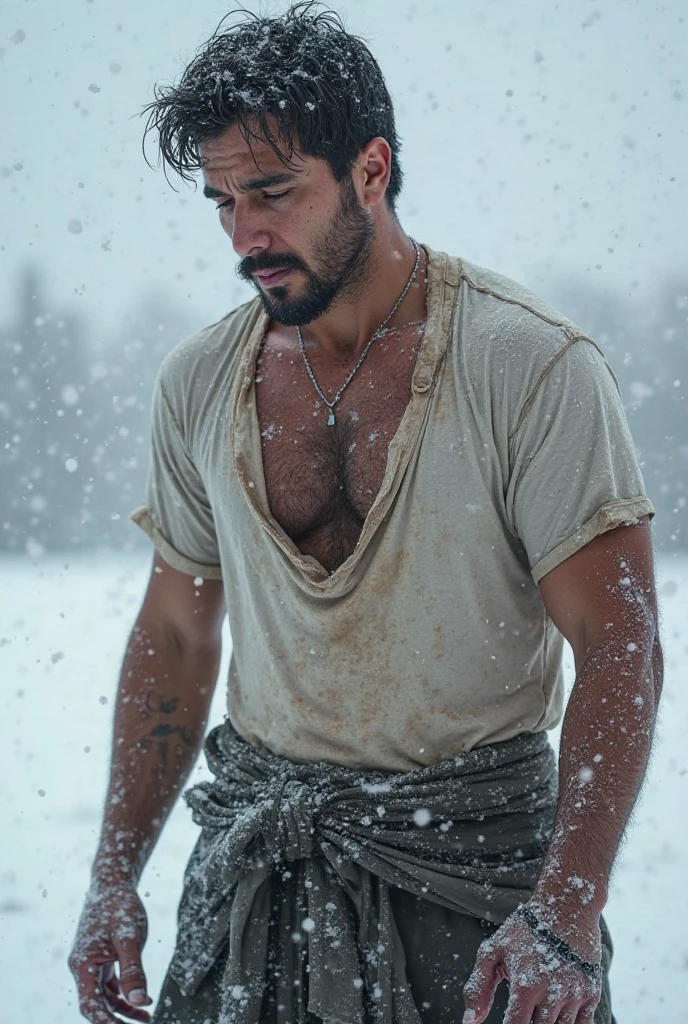 A closeup of (an attractive man wearing a union suit:1.2) <lora:unionsuits_v15:1> , (chest hair:1.1), mustache, cabin background, ruggedly handsome, modelshoot style, (extremely detailed CG unity 8k wallpaper), photo of the most beautiful artwork in the world, professional majestic oil painting by Ed Blinkey, Atey Ghailan, Studio Ghibli, by Jeremy Mann, Greg Manchess, Antonio Moro, trending on ArtStation, trending on CGSociety, Intricate, High Detail, Sharp focus, dramatic, photorealistic painting art by midjourney and greg rutkowski, homoerotic, (from_below:1.1)