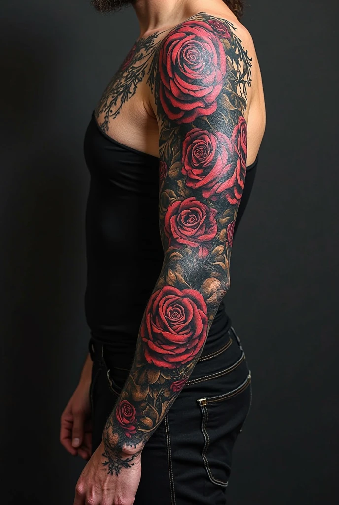 Create an image of a traditional tattoo design