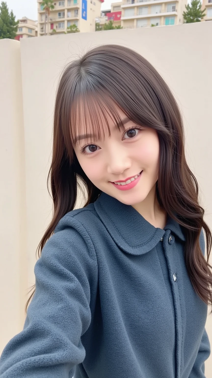 52
(a 20 yo woman), (A hyper-realistic), (masutepiece), Short bob cut, (Airport Cabin Attendant), kindly smile