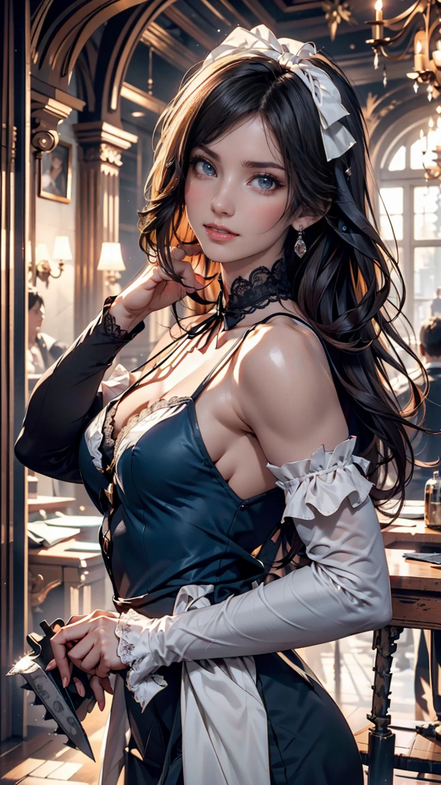 24-year-old woman、Sexy proportions、Sexy、erotic、Gothic Andlorita((Gothic Lolita))