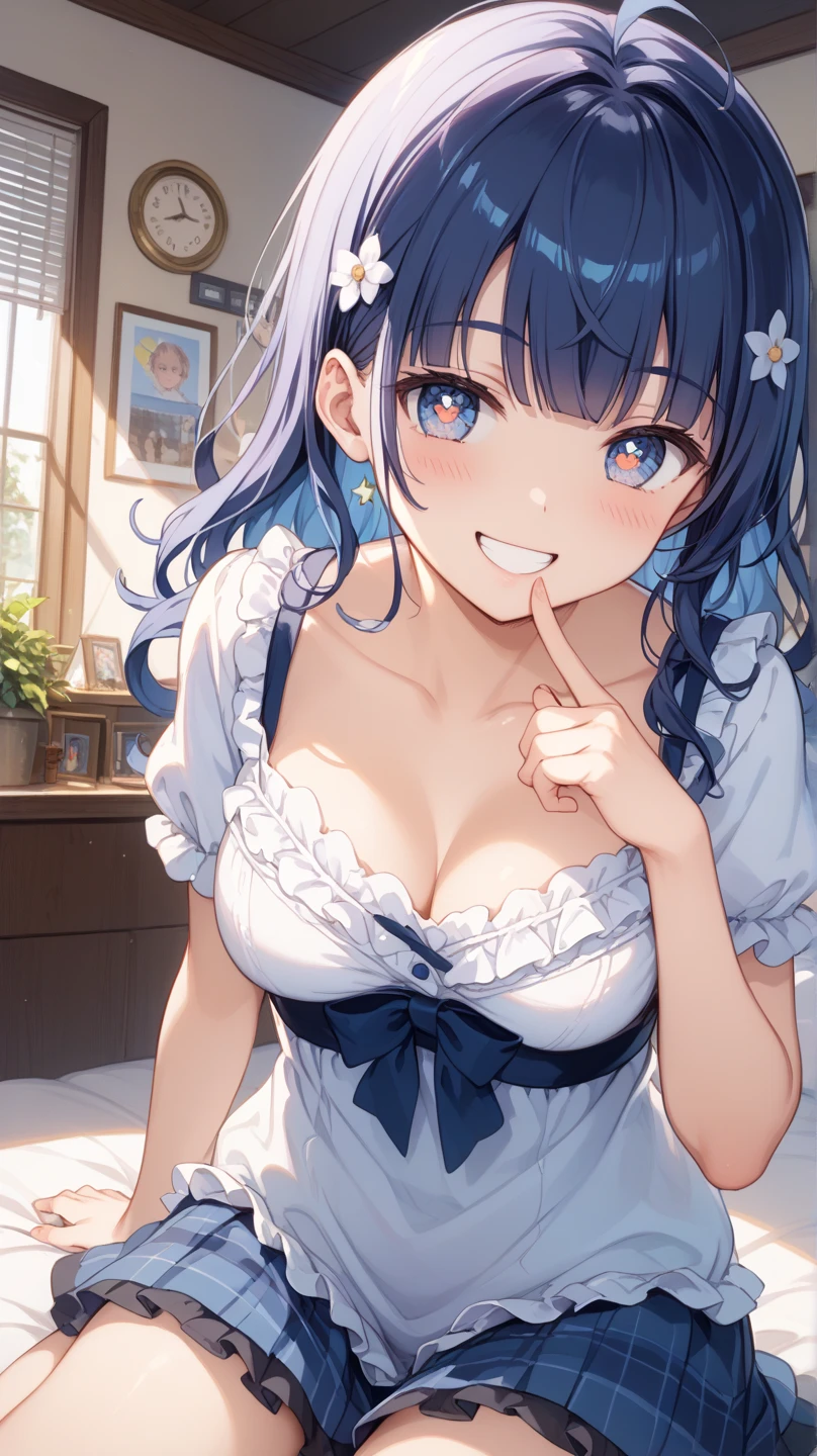 8k,highest quality,masterpiece,(((pixel perfect, Perfection in every detail))), alone, 1 girl, Umi Sonoda, looking at the viewer, A shy smile and dripping sweat, heart-shaped eyes, simultaneous, nadium chest,
blush, Show erotic face viewer, from below, concentrated, Beyond the particles of light, love hotel bedroom, blue bra,Blue Garter Belt,blue string underwear,Blue tights,crawl on all fours,(masterpiece:1.2), highest quality, High resolution, unity 8k wallpaper, (shape:0.8), (beautiful and detailed eyes:1.6), highly detailed face, perfect lighting, Very detailed CG, (perfect hands, perfect anatomy),