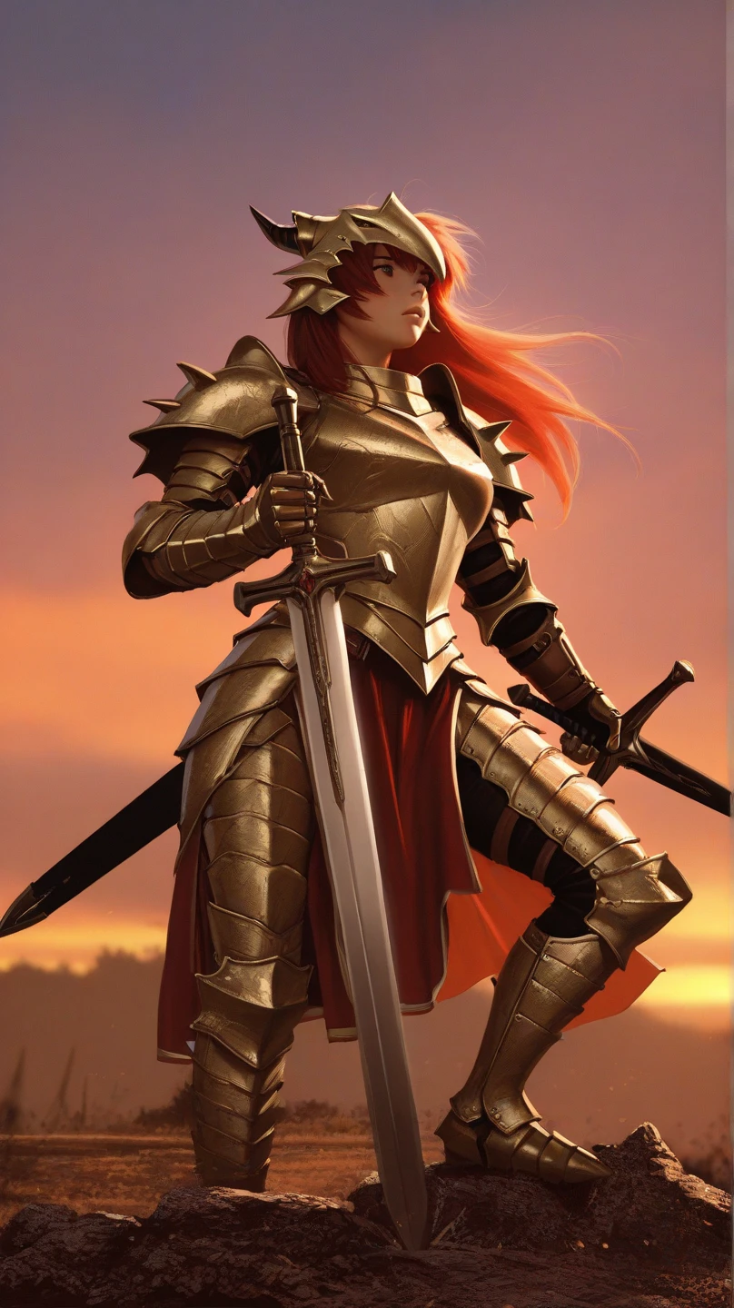 Boudica dressed in armor --auto --s2
