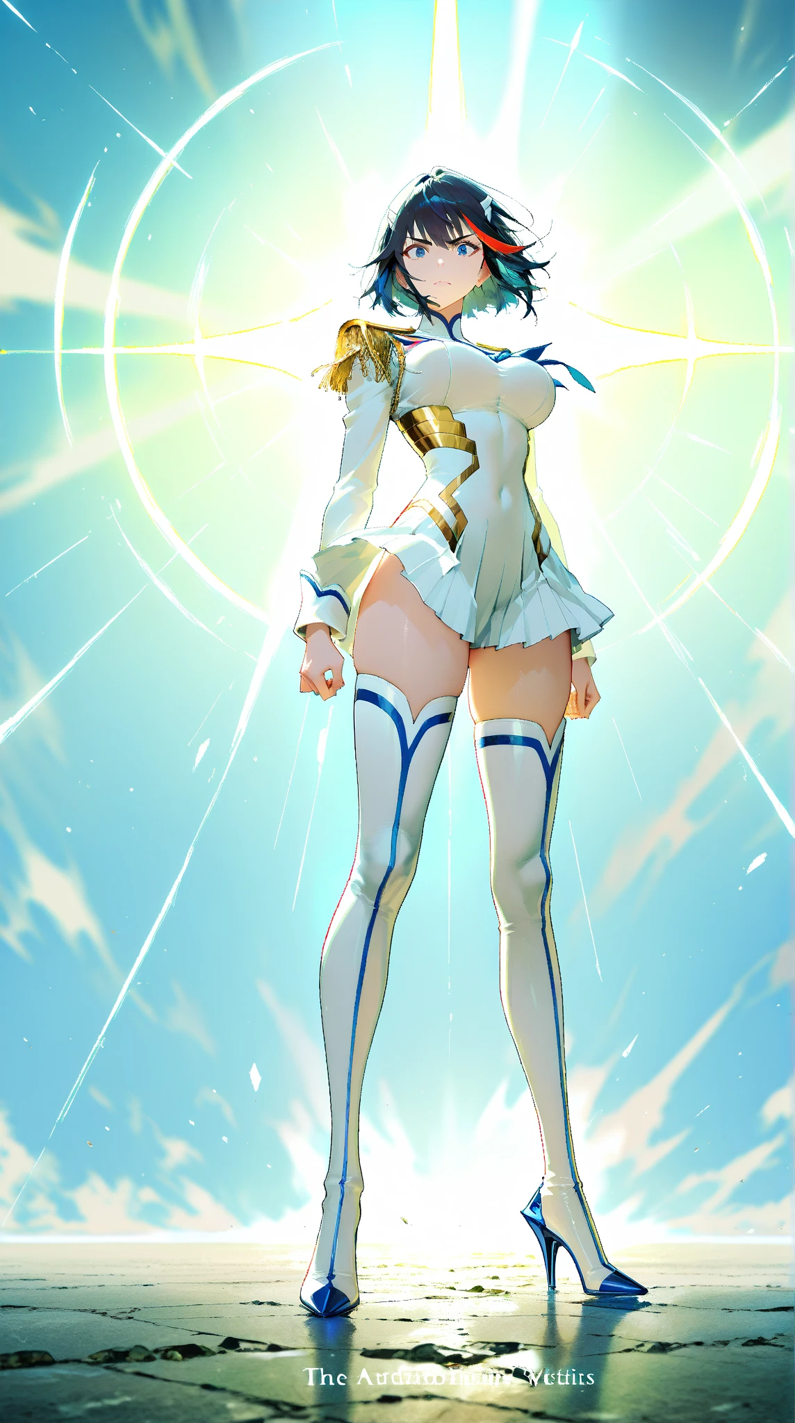 (Masterpiece), (Best Quality: 1.4), absurdities, [:intricate details:0.2],witch, angel wings, milky way, sky, bright aura, intense focus, crackling energy, mysterious symbols, bright specks,Paticulas,many details