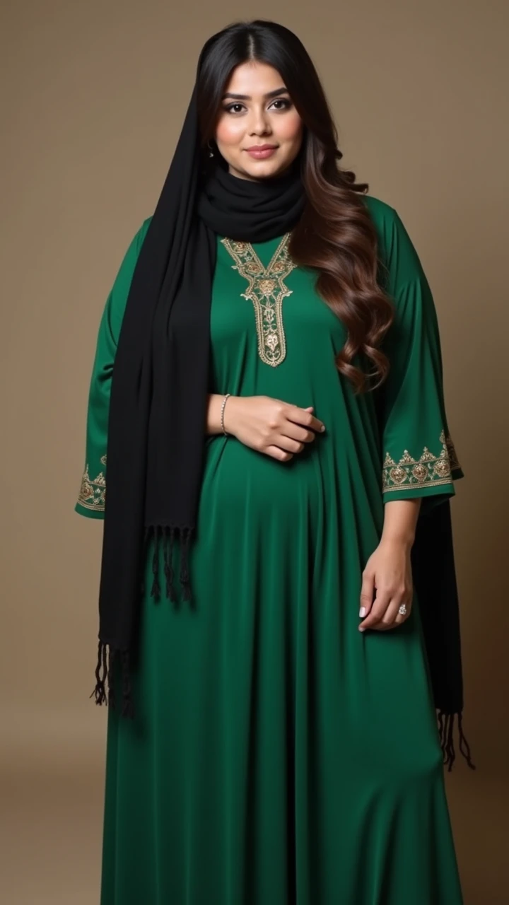 1 cewek  jilbab,  tanpa busana  posisi berdiri full body