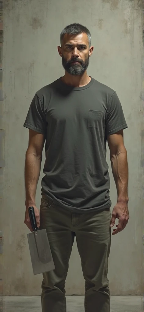 Man holding a firearm