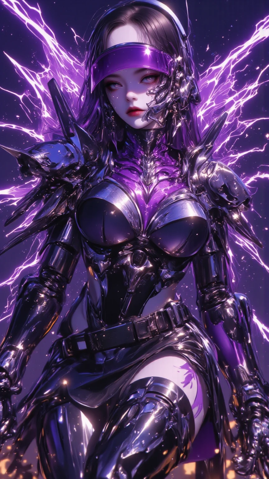 HUGE BOOBS, RGB, MECHA ARMOR FULL SUIT, (CLEAVAGE), (A PAIR LARGEST WINGS), TRANSPARANT, TALL LEGS, STANDING, SEXY BODY, MUSCLE ABS.