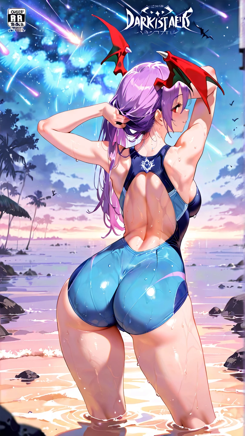 Rey Ayanami from Evangelio, Perfect Face, High Resolution, Detailed, Evangelion, Full Body, Bikini, muscular, ((big ass))