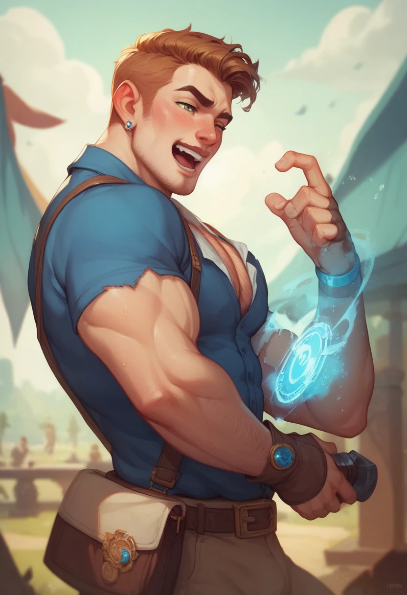 Sleeveless shirt