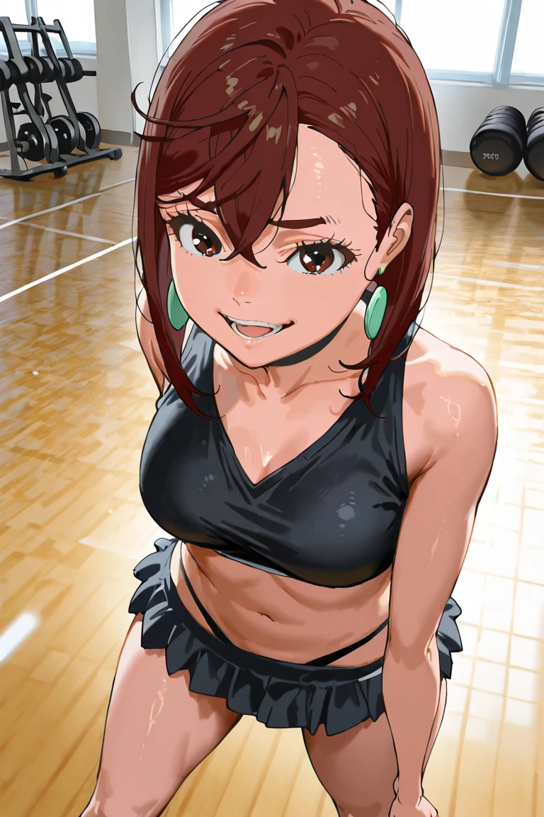 16k works,Highest quality,18-year-old,No background.White background only,whole body、Kneel,Dynamic and sexy pose, One person, Beautiful Face,, Symmetrical eyes, Perfect body, バランスがgood、 Perfect body、short hair, Brown eyes, Brown Hair, KeiTanigawaR4, good, Shorts, Knee socks