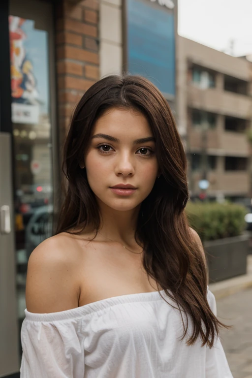 ((La mejor calidad)), ((Obra maestra)), (Detallado), Cara perfecta de una mujer modelo de instagram, primer plano, foto realista, Latina between 25 and 30 years old