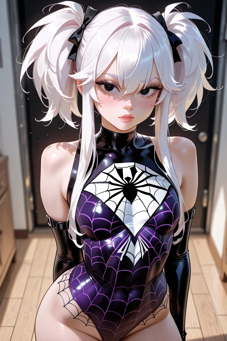 (obra prima) (perfection) (ultrarrealista | | | | |) (sem defeitos) de anime gwen stacy, roupa do homem-aranha