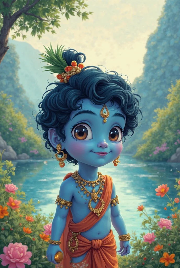 Krishn ji ki photo childhood