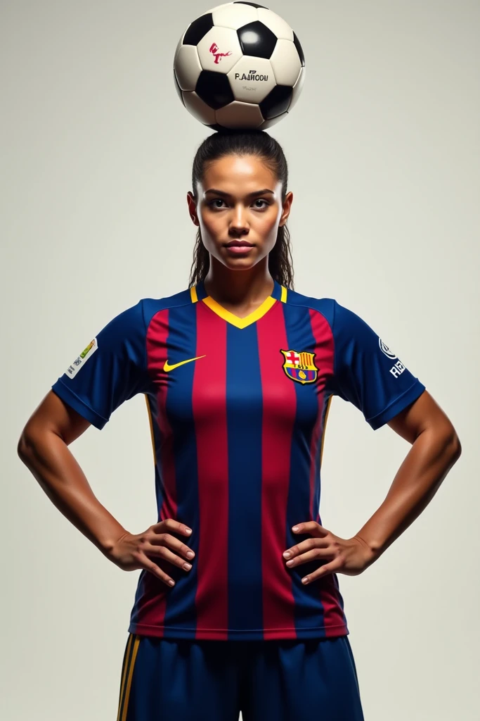 Create an image that has a new model of the Fortaleza Esporte Clube football shirt in partnership with the supplier Nike. A camisa deve conter litras horizontais nas cores: vermelho, azul e branca.