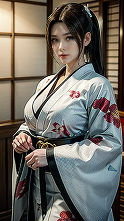 1women,milf, rangikumatsumoto, rangiku matsumoto, long hair, (grey eyes:1.5), orange hair, mole, mole under mouth, parted bangs, open mouth, smile,
BREAK wearing White_kimono,
BREAK indoors, classroom,
BREAK looking at viewer, (cowboy shot:1.5),standing,pose, hand on hip,
BREAK (masterpiece:1.2), best quality, high resolution, unity 8k wallpaper,NSFW ,(illustration:0.8), (beautiful detailed eyes:1.6), extremely detailed face, perfect lighting, extremely detailed CG, (perfect hands, perfect anatomy),