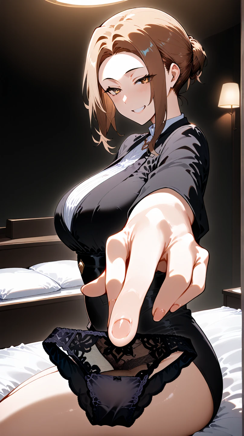 score_9、score_8_up、score_7_up,One girl,score_9、score_8_up、score_7_up,1girl,BDSM,((A woman is grabbed by the chest from behind by a man:1.5)),animal_collar, chain, chained, (shackles:1.5), slave, torture, cage, fishnets, restrained, breast bondage,nsfw,(torn clothes:1.5),shibari,(skindentation:1.2), black_thigh strap,(arms up:1.5)、mini skirt、White panties、Big Breasts、Puffy nipples、Small waist、Thighs、(8k, masterpiece), High resolution, high quality (最high quality), Sarah Palin、Dark Brown Hair、Realistic、 teacher, Captivating look、(No light、Dark basement、cage,Jail)、 Spectacular Dynamic Lighting, Beautiful Eyes, Delicate face, Detailed skin, Detailed chest, Vibrant colors、(Hide the man's face)
