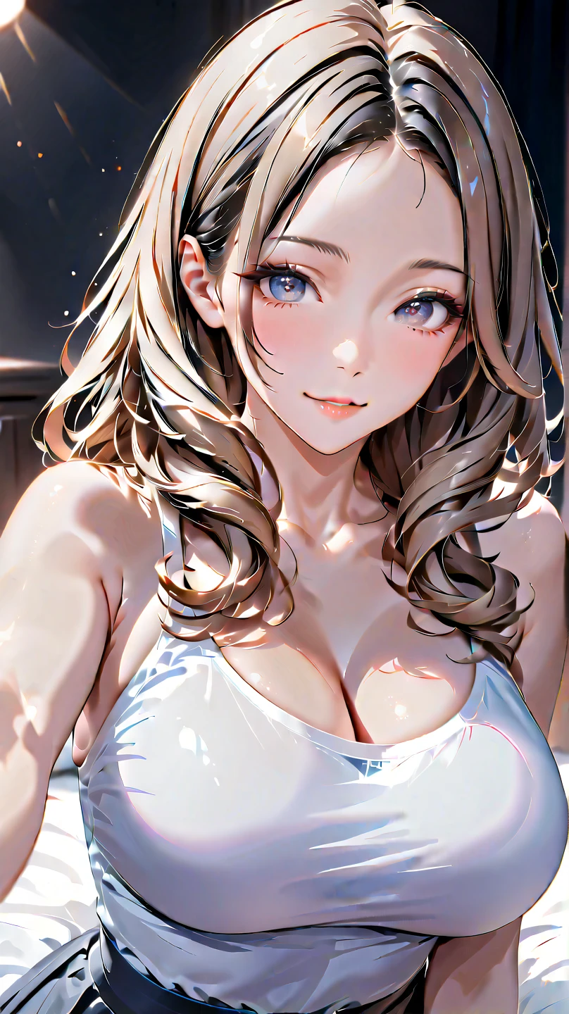 (8k, masterpiece), ultra high resolution, (realistic, photo-realistic), Amanda Bynes, nurse costume, at the rock concert, giving a cute and sexy smile, dynamic lights, delicate face, detailed skin, realistic skin details, visible pores,
