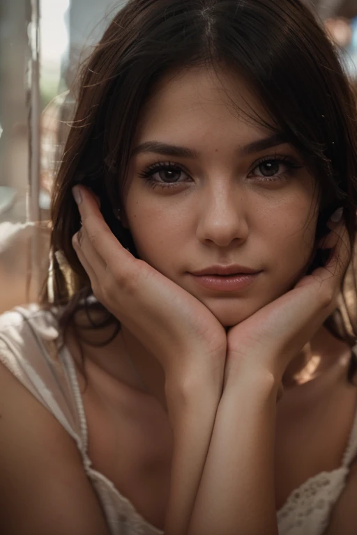 A girl having sex
