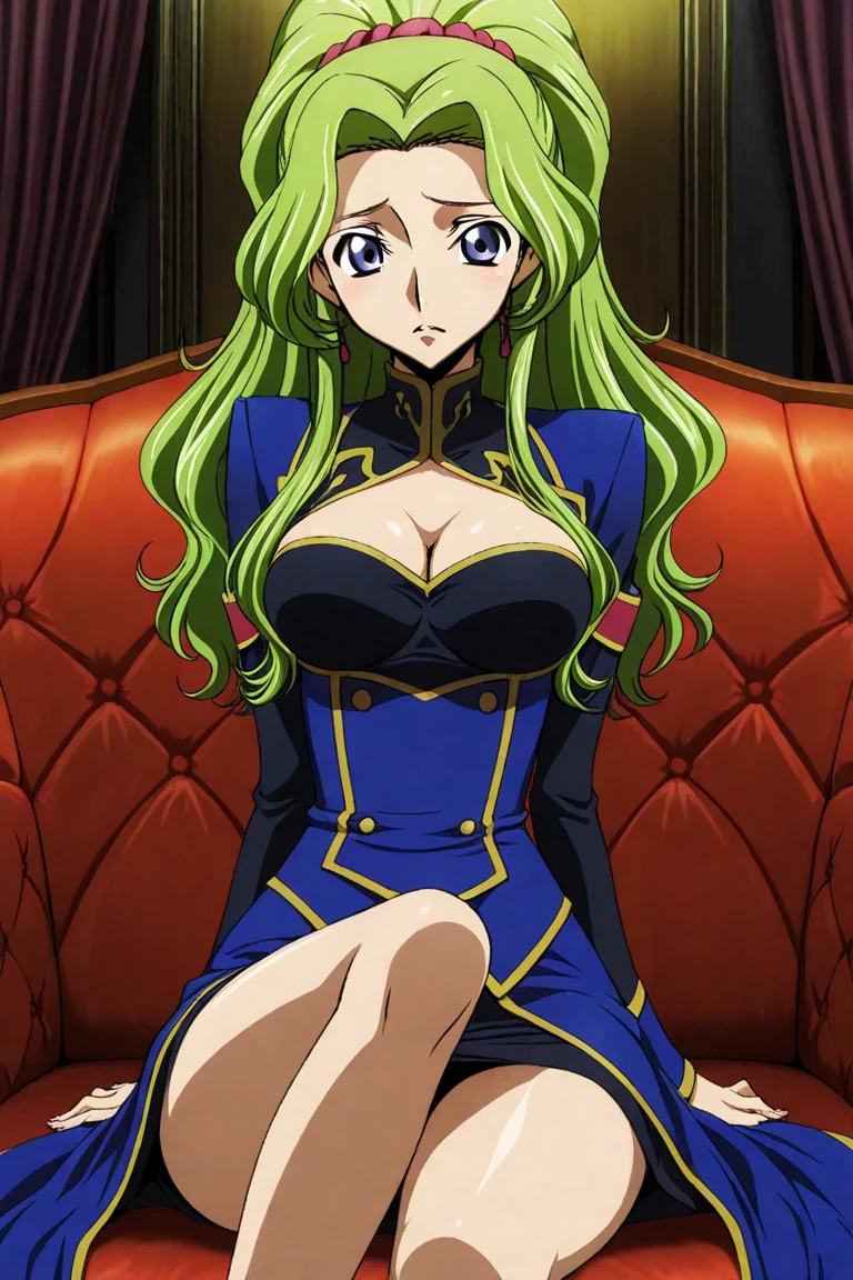 Best quality, masterpiece, ultra high res, 1girl, sexy, in the dark, deep shadow, low key, cold light, milf, green short hair, dynamic light, cinematic lighting, cinematic lighting, down blouse, mature woman, middle parted hair, bikini, gold chain,natural breast, upper body, milf, brandish, simple smile, armpits visible, detailed armpit